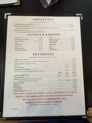 Menu photo 4 Doubleday Cafe Cooperstown, NY
