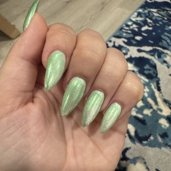 Valley Nail - The sparkle on my nails is so gorgeous - my natural nails with hard gel - Nail Salons Near Me - Valley Village, California Valley Nail - The sparkle on my nails is so gorgeous - my natural nails with hard gel - Nail Salons Near Me - Valley Village, California