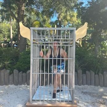 Typhoon Lagoon Surf Pool - 1 & last time u will ever c me in a shark tank. Lol - Water Parks Near Me - Orlando, Florida