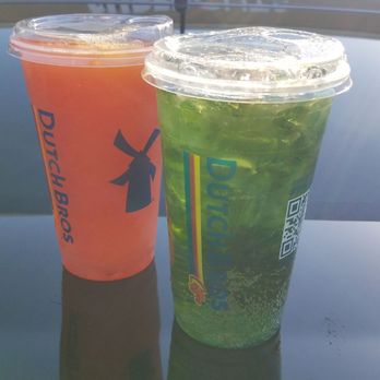 Dutch Bros Coffee - High Dive Rebel and Electric Berry - Juice Bars & Smoothies Near Me - Clovis, California Dutch Bros Coffee - High Dive Rebel and Electric Berry - Juice Bars & Smoothies Near Me - Clovis, California