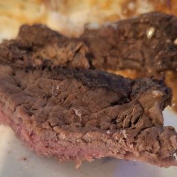 This is the wanna be Prime Rib!! Tell me that dont look like a steak!! Gross°°