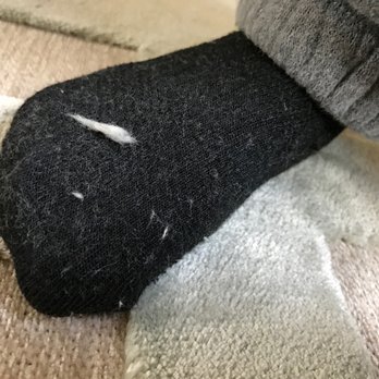 Living Spaces - My son's sock after walking on rug - Furniture Stores Near Me - Irvine, California