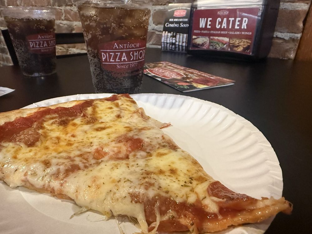 Food from Antioch Pizza Shop