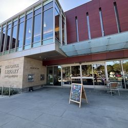 Los Gatos Library - Entrance