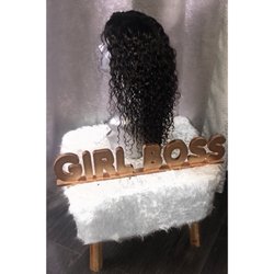 Snaps Beauty Bar - Curly lace wigs. Great for vacation and any water activity.