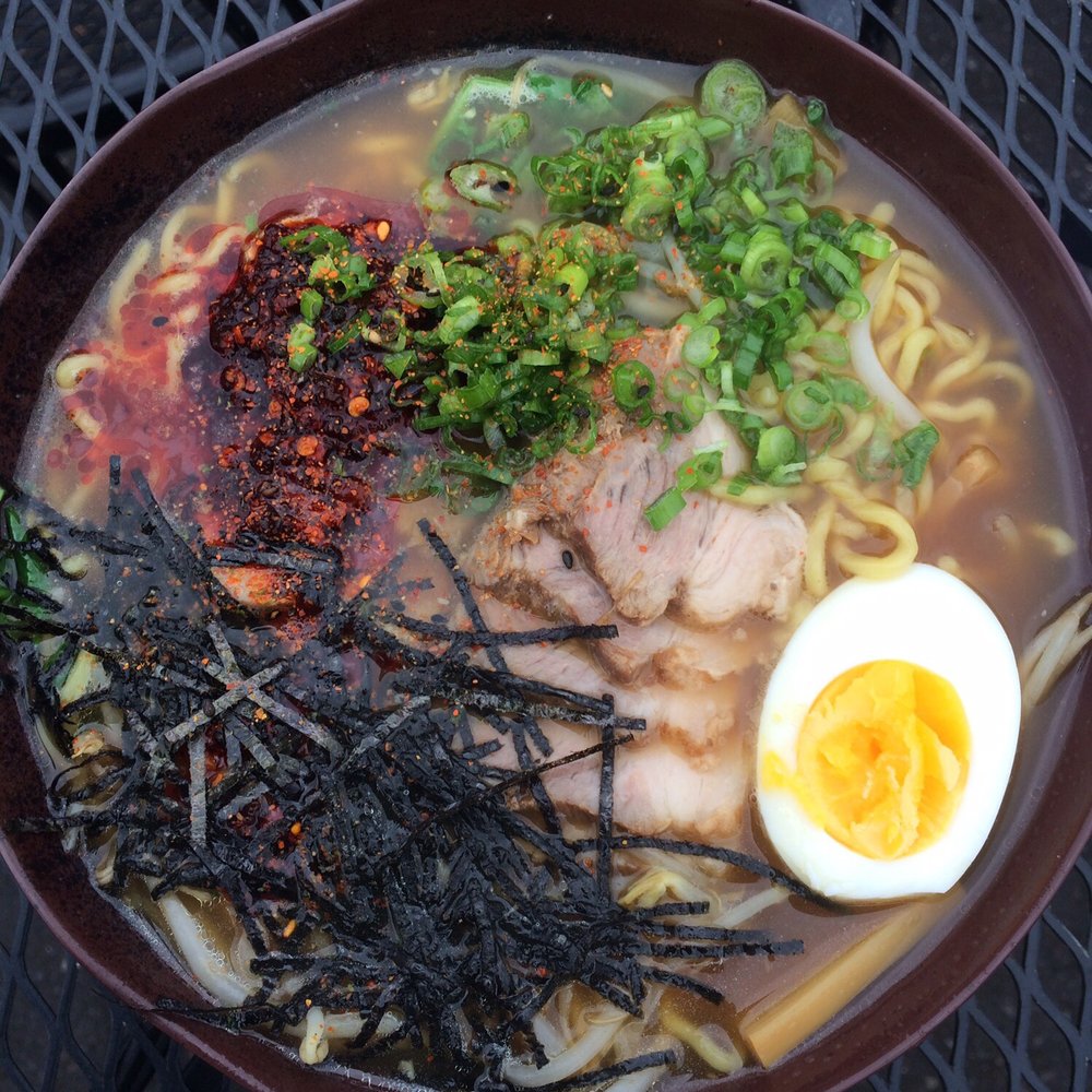 Suki Ramen - Shoyu ramen, spicy, add sprouts - Ramen Near Me - Portland, Oregon Suki Ramen - Shoyu ramen, spicy, add sprouts - Ramen Near Me - Portland, Oregon