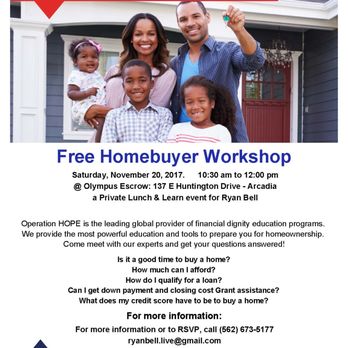 Olympus Escrow - Operation Hope - Real Estate Services Near Me - Arcadia, California Olympus Escrow - Operation Hope - Real Estate Services Near Me - Arcadia, California