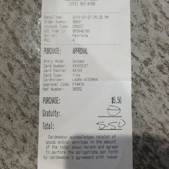 Ricky J's - Only time I have not tipped a server! - Lounges Near Me - Puyallup, Washington