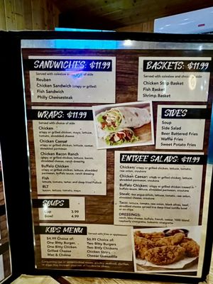 Menu photo 4 Tracks Bar and Family Dining Spooner, WI Menu photo 4 Tracks Bar and Family Dining Spooner, WI