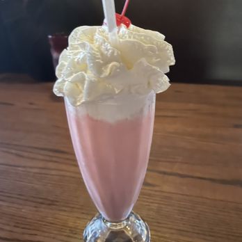 Haywire Burger Bar - Spiked strawberry milkshake - Burgers Near Me - Westbrook, Connecticut