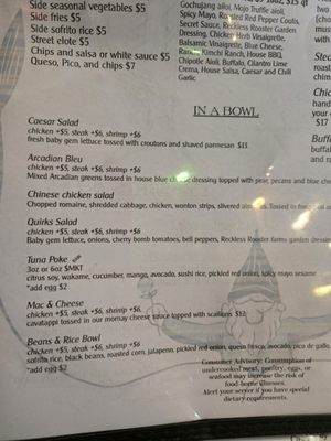 Menu photo 3 Quirks Virginia Beach, VA Menu photo 3 Quirks Virginia Beach, VA