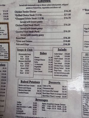 Menu photo 3 Cutthroat Cafe Bailey, CO