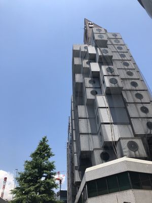 Nakagin Capsule Tower by null