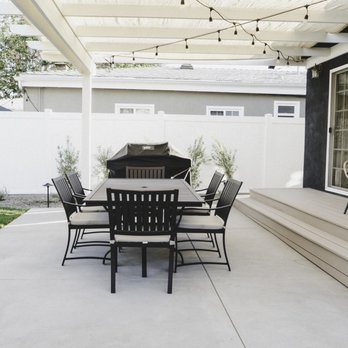 Westerfield Landscapes - Cement patio, decking, pergola - Landscaping Near Me - Huntington Beach, California