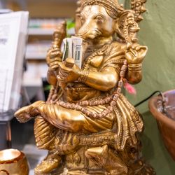 Lotus Market - Welcomed by Ganesh at every visit. Stop by and feel the warmth and culture that makes Lotus Market more than just a grocery store. #LotusMar