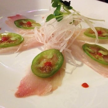 Sakura Sushi - Hamachi carpaccio - Sushi Bars Near Me - San Rafael, California