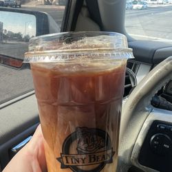 Tiny Bean - Caramel macchiato with almond milk