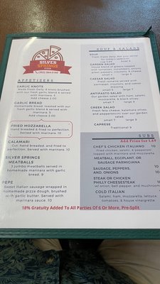Menu photo 2 Silver Springs Pizza Silver Springs, FL