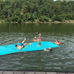 Red Oak Resort & RV Park - Hanging out at the dock at Red Oak is fun for the whole family!