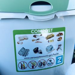 City of Cotati - Finally picked up my free of charge kitchen compost bucket.
