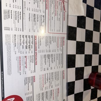 Acme Oyster House - Menu - Cajun/Creole Near Me - Baton Rouge, Louisiana