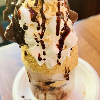 The Yard Milkshake Bar - Smores milkshake - Ice Cream & Frozen Yogurt Near Me - Oxon Hill, Maryland The Yard Milkshake Bar - Smores milkshake - Ice Cream & Frozen Yogurt Near Me - Oxon Hill, Maryland