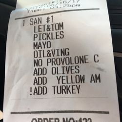 Campus Deli & Food Store - Most of my ingredients are missing, fresh deli with the bad cook. Smh
