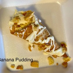 JalaPena’s - Banana pudding cheesecake cone