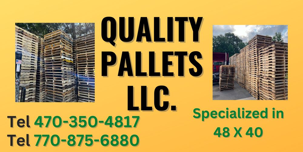 QUALITY PALLETS Updated August 2024 Buford, Building