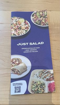 Menu photo 1 Just Salad Palm Beach Gardens, FL Menu photo 1 Just Salad Palm Beach Gardens, FL