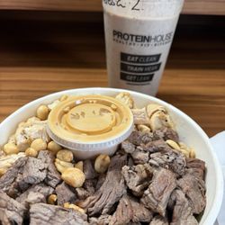 Thai Monster  and build my own shake