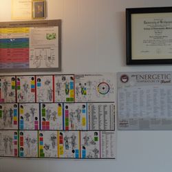 Saul Marcus, ND - Touch For Health, Neuroemotional Technique wall charts.