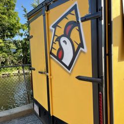 Chicken Man’s Chicken Shack - Back of the truck