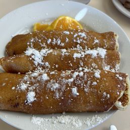 Lemon yogurt pancakes