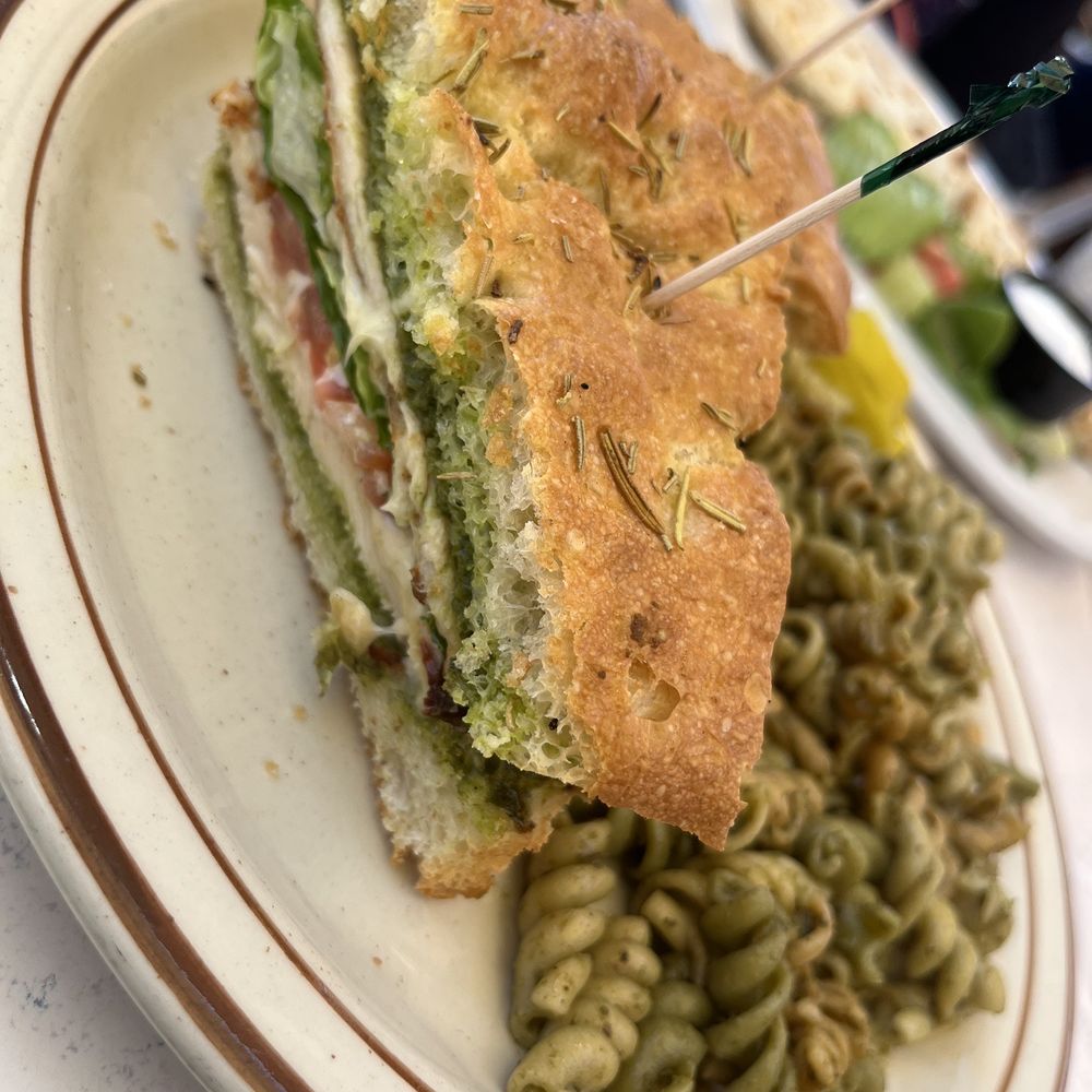 Ocean View Café - Chicken pesto pasta - Breakfast & Brunch Near Me - Manhattan Beach, California Ocean View Café - Chicken pesto pasta - Breakfast & Brunch Near Me - Manhattan Beach, California