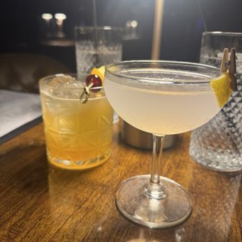 Bruno - Lychee martini and amaretto sour. - Cocktail Bars Near Me - Charlotte, North Carolina