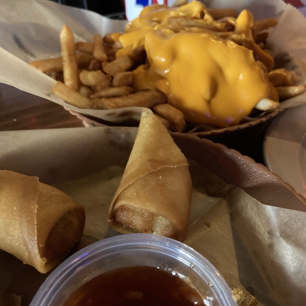 Birch Lodge - HH cheese fries and veggie rolls - American Near Me - Grand Rapids, Michigan Birch Lodge - HH cheese fries and veggie rolls - American Near Me - Grand Rapids, Michigan