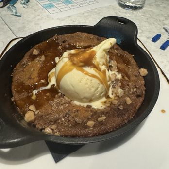 Bar Cicchetti - Cast Iron Cookie Sundae - so fresh and YUM - New American Near Me - Oklahoma City, Oklahoma