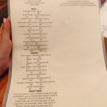 Marinade On Main - Drink and dessert menu - American Near Me - Ramona, California Marinade On Main - Drink and dessert menu - American Near Me - Ramona, California
