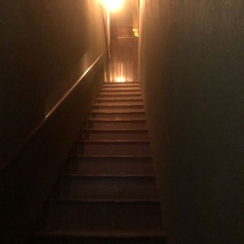 The W - Stairs to the speakeasy - Cocktail Bars Near Me - Lee's Summit, Missouri