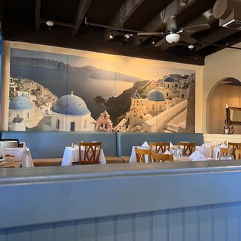 Santorini Mediterranean - The inside decor - Mediterranean Near Me - Danville, California Santorini Mediterranean - The inside decor - Mediterranean Near Me - Danville, California