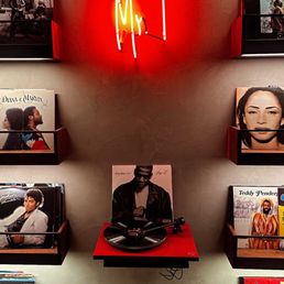 The record wall