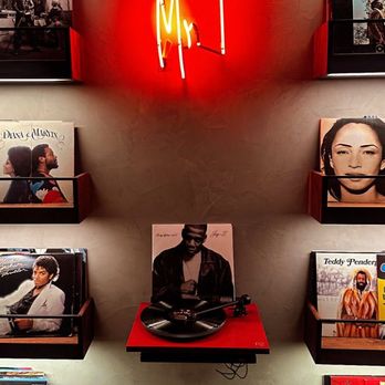 Mr. T - The record wall - French Near Me - Los Angeles, California