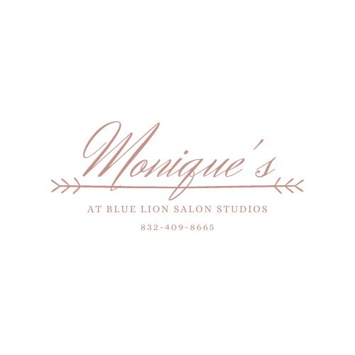 Monique’s at Blue Lion Salon Studios Logo