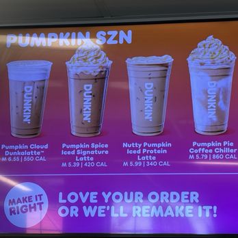 Dunkin' - Fall pumpkin flavor drinks - Donuts Near Me - Glastonbury, Connecticut Dunkin' - Fall pumpkin flavor drinks - Donuts Near Me - Glastonbury, Connecticut