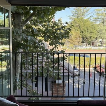 Corque Hotel - View from Treetop room - Hotels Near Me - Solvang, California Corque Hotel - View from Treetop room - Hotels Near Me - Solvang, California