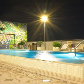 Element Tampa Midtown - Rooftop Pool After Dark - Hotels Near Me - Tampa, Florida Element Tampa Midtown - Rooftop Pool After Dark - Hotels Near Me - Tampa, Florida