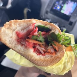 Char siu sandwich Char siu sandwich
