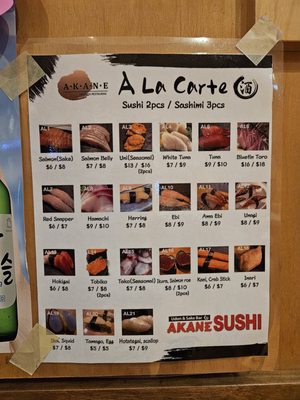 Menu photo 4 Akane Sushi North York, ON