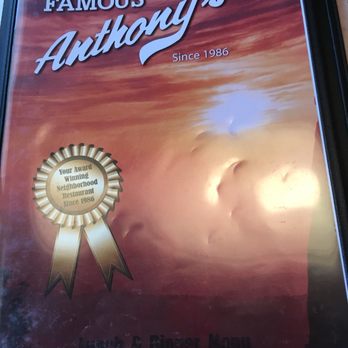 Famous Anthony's Salem - an award ribbon - Breakfast & Brunch Near Me - Salem, Virginia Famous Anthony's Salem - an award ribbon - Breakfast & Brunch Near Me - Salem, Virginia